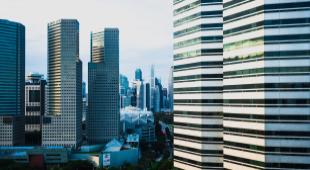 photo of Singapore commercial district