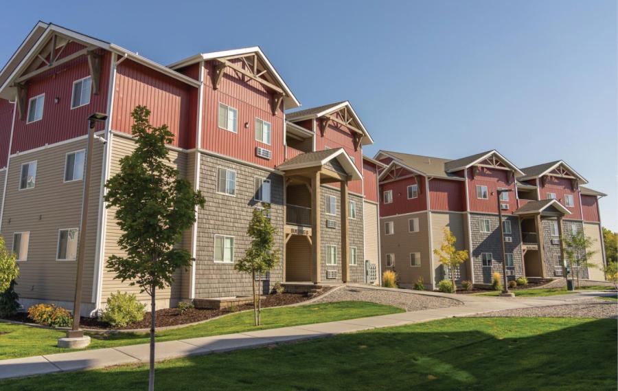 apartment buildings spring 2022