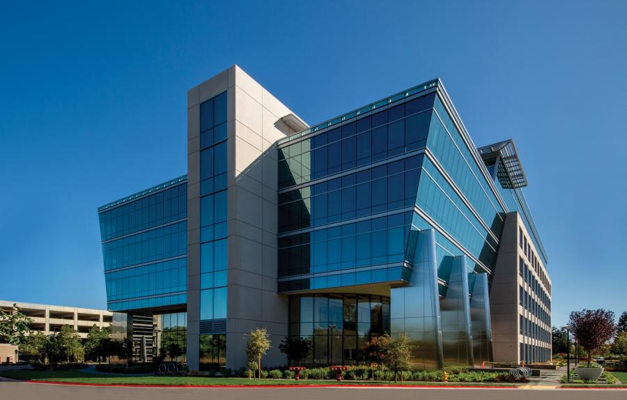 Modern office building