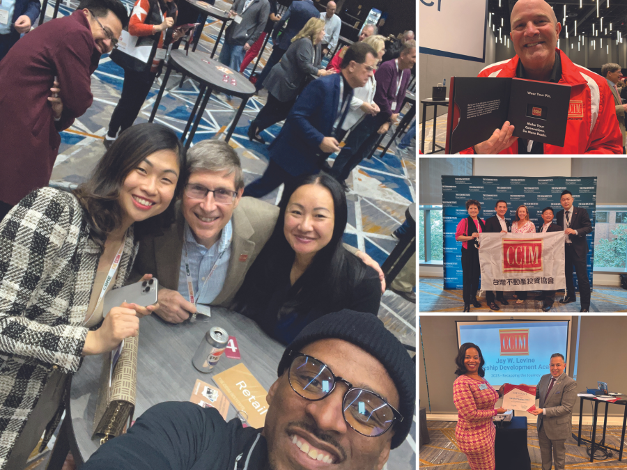 Group photos of various CCIMs at The CCIM Institute's Annual Governance Meetings in Seattle, WA.