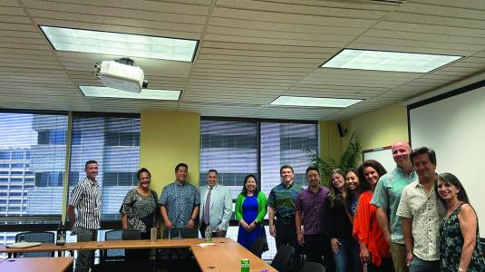 The CCIM Institute's Hawaii Chapter at a meeting in 2023. 