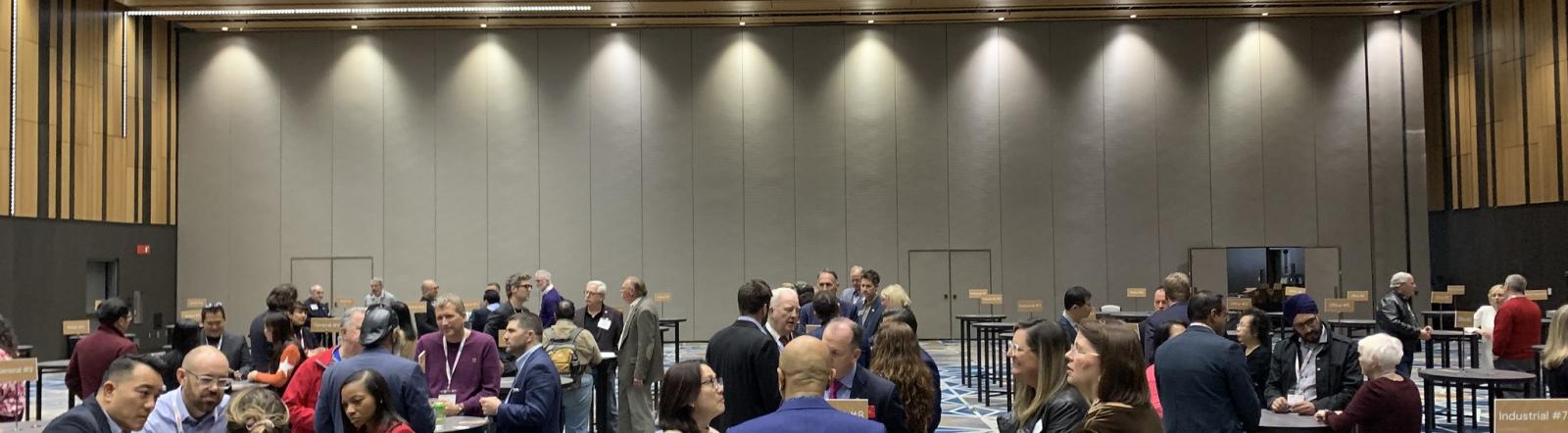 Group of CCIM members networking