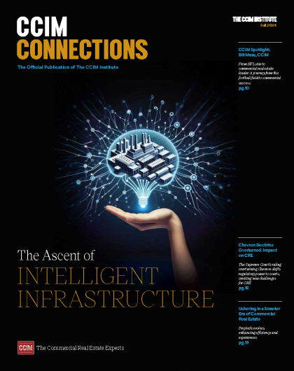 Magazine cover for Fall 2024 issue of CCIM Connections