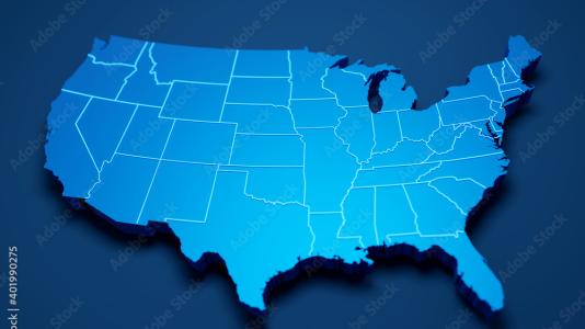 map of the united states not licensed