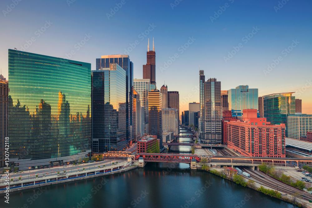 placeholder chicago cityscape